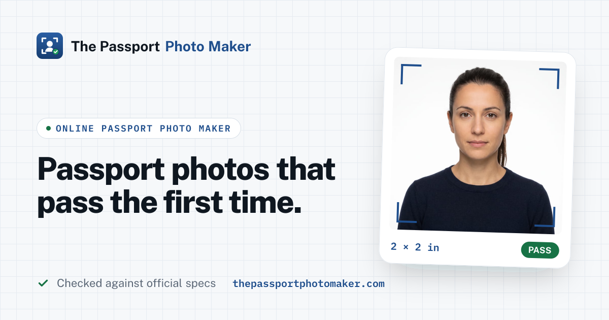The Passport Photo Maker preview